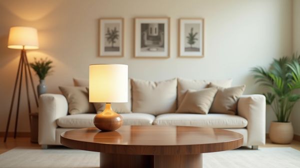 Découvrez les tables basses rondes : style et praticité accessibles