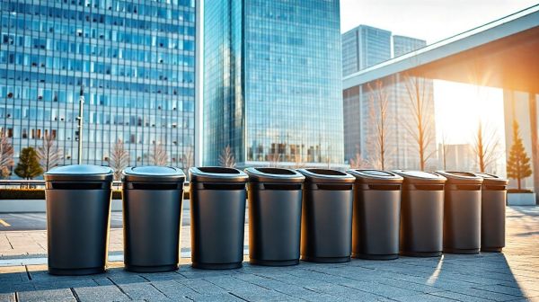 Top poubelles pour améliorer la gestion de vos déchets